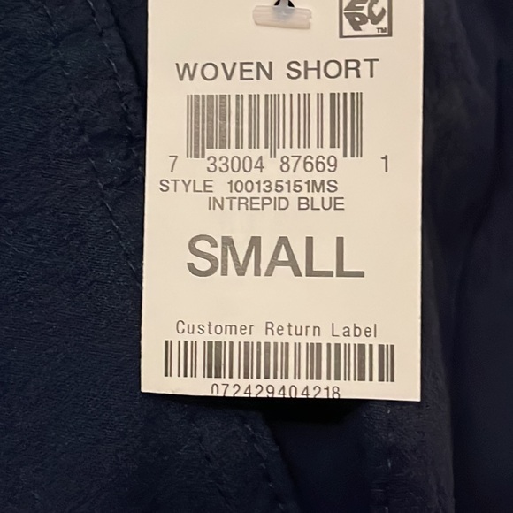 KAREN SCOTT Intrepid Blue/Navy Shorts 100% Cotton Loose Fit Sz S NWT! - Picture 5 of 6